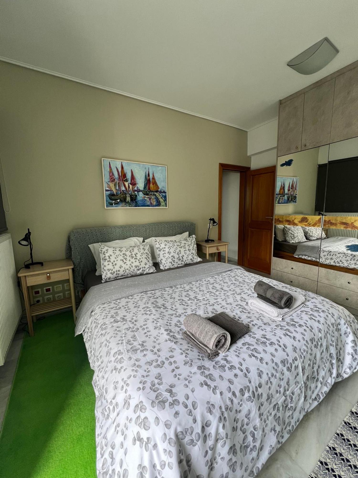 Green Apartment Near Marousi Hospitals & Oaka, By Promoshomes Maroussi 外观 照片